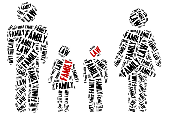 picture illustrating the concept of family law