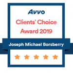 Joseph Michael Borsberry, AVVO Clients' Choice Award, Criminal Law, Divorce Law, Family Law
